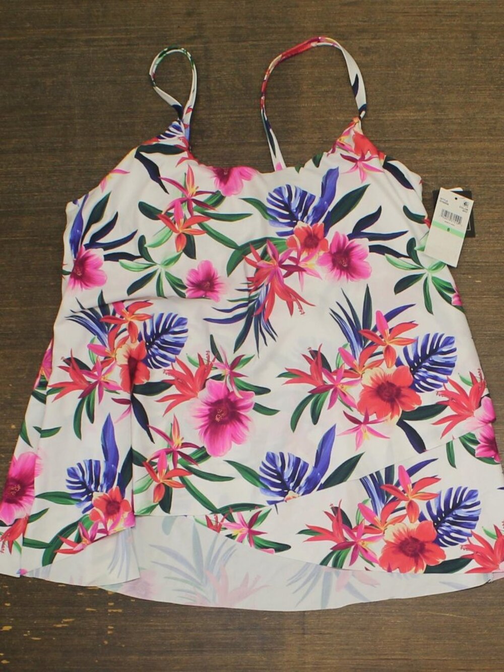 Island Escape White Island Escape Capetown Underwire Tankini Swim Top